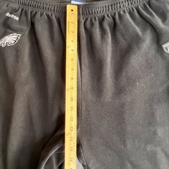Phila Eagles Joggers Men’s 3XL Reebok On Field NFL‎ Equipment Fleece Black - Picture 8 of 9
